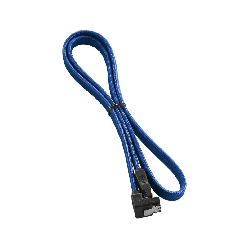 CableMod - ModFlex 180° SATA Cable 60cm - Blue - كابل
